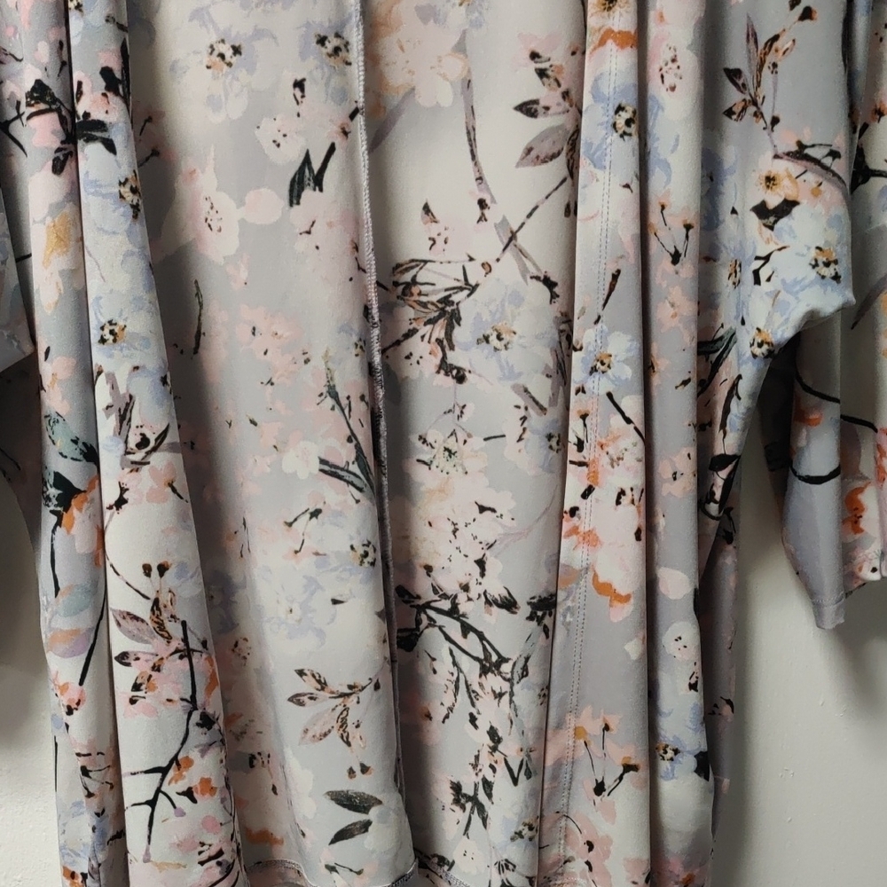 Warehouse Multicolor Patterned Kimono - image 6